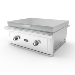 Wildfire Ranch Pro 30-in 2 Burner Natural Gas Griddle - 304 SS - Image 2