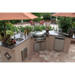 Evo Affinity 30G Built-In Flattop Propane Gas Grill - 10-0055-LP - Image 6