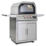 Blaze 26-Inch Freestanding Propane Outdoor Oven W/ Rotisserie & Cart - BLZ-26-PZOVN-LP - Image 5