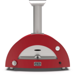 Alfa Moderno 2 Pizze Natural Gas Pizza Oven - Antique Red - FXMD-2P-MROR-U