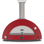 Alfa Moderno 3 Pizze Natural Gas Pizza Oven - Antique Red - FXMD-3P-MROR-U