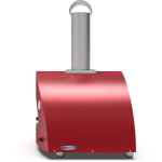 Alfa Moderno 3 Pizze Natural Gas Pizza Oven - Antique Red - FXMD-3P-MROR-U - Image 2