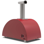 Alfa Moderno 3 Pizze Natural Gas Pizza Oven - Antique Red - FXMD-3P-MROR-U - Image 4