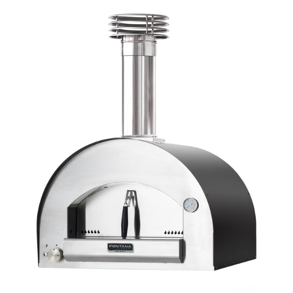 duttpack-30138 Fontana Forni Napoli Hybrid Pizza Oven - Anthracite - FTNAP-H-A - Image 1