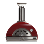 Coyote 30 Inch Hybrid Propane Pizza Oven - Red - C1PZ30HRLP