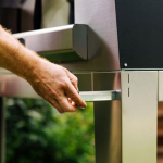 Fontana Forni Firenze Hybrid Pizza Oven on Cart - Anthracite - Image 12