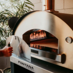 Fontana Forni Firenze Hybrid Pizza Oven on Cart - Red - Image 20