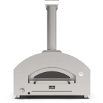 Alfa Futuro 4 Pizze Natural Gas Pizza Oven - Wrinkle Black - FXFT-4P-MNEGO-U