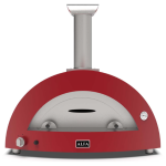 Alfa Moderno 5 Pizze Natural Gas Pizza Oven  - Antique Red - FXMD-5P-MROR-U