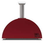 Alfa Moderno 5 Pizze Natural Gas Pizza Oven  - Antique Red - FXMD-5P-MROR-U - Image 5