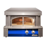 Alfresco 30-Inch Built-In Natural Gas Outdoor Pizza Oven Plus in Ultramarine Blue - AXE-PZA-BI-NG-S5002