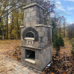 Chicago Brick Oven CBO-750 Hybrid DIY Kit Commercial 6 Pc Pizza Oven - Natural Gas - CBO-O-KIT-750-HYB-NG-C-3K