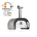 Fontana Forni Maestro 60 Gas Fired Pizza Oven on Mini Pizza Desk - Image 6