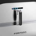 Fontana Forni Maestro 60 Gas Fired Pizza Oven on Mini Pizza Desk - Image 9