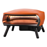 Witt Etna Rotante Propane Pizza Oven - Matte Orange - 80650066