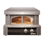 Alfresco 30-Inch Built-In Natural Gas Outdoor Pizza Oven Plus in Jet Black Matte - AXE-PZA-BI-NG-SM9005