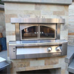 Alfresco 30-Inch Built-In Natural Gas Outdoor Pizza Oven Plus in Luminous Orange - AXE-PZA-BI-NG-S2005 - Image 2