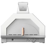 Hestan Campania 33-in Propane Pizza Oven w/ Color Kit in Froth