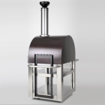 Forno Venetzia Pronto 500 33-Inch Outdoor Wood-Fired Pizza Oven - Copper - Image 5