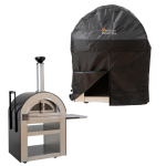 Forno Venetzia Torino 500 62-Inch Pizza Oven w/ Cart & Cover Bundle - Image 4