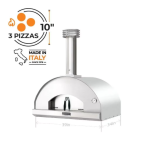 Fontana Forni Mangiafuoco Wood-Fired Pizza Oven - Stainless - FTMF-S - Image 4
