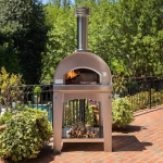 Fontana Forni Margherita Wood-Fired Pizza Oven - Red - FTMAR-R - Image 7