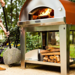 Fontana Forni Mangiafuoco Wood-Fired Pizza Oven - Red - FTMF-R - Image 8