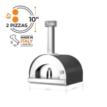 Fontana Forni Margherita Wood-Fired Pizza Oven On Cart - Anthracite - FTMAR-A - Image 6