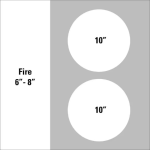 Fontana Forni Margherita Wood-Fired Pizza Oven On Cart - Anthracite - FTMAR-A - Image 8