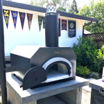 Chicago Brick Oven CBO-750 Countertop Wood Fired Pizza Oven - Black - CBO-O-CT-750-SB - Image 2