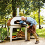 Fontana Forni Marinara Wood-Fired Pizza Oven - Red - FTMARIN-R - Image 7