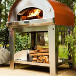 Fontana Forni Marinara Wood-Fired Pizza Oven - Red - FTMARIN-R - Image 9