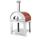 Fontana Forni Marinara Wood-Fired Pizza Oven - Red - FTMARIN-R - Image 11
