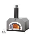 Chicago Brick Oven CBO-500 Countertop Wood Fired Pizza Oven - Silver Vein - CBO-O-CT-500-SV