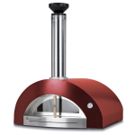 Forno Venetzia Bellagio 200 Countertop Outdoor Wood-Fired Pizza Oven - Red - FVBEL200R - Image 3