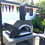 Chicago Brick Oven CBO-500 Countertop Wood Fired Pizza Oven - Solar Black - CBO-O-CT-500-SB - Image 2