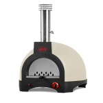WPPO Infinity 66 Hybrid Refractory Cooking Oven w/ Wheeled Trolley - Ivory Beige - WKI66-IB - Image 2
