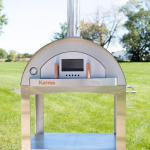WPPO Karma 42-in Wood Fired Pizza Oven w/ Stainless Steel Cart - WKK-03S - Image 5