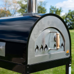 WPPO Hybrid 25-in Wood/Gas-Fired Oven - Black - WKE-04WG-BLK - Image 3