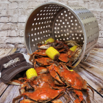 Bayou Classic Baskets Pots With Full Sized Basket 82 Quart Stainless Steel Stock Pot - Image 2