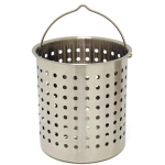 Bayou Classic Baskets 44 Quart Perforated Stainless Steel Fry Basket