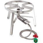Bayou Classic 14-Inch Single Jet Cooker With Hose Guard