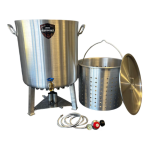 High Performance Cookers 100 Quart Powered Seafood/Crawfish Cooker - PW100-BTJ-VLV075