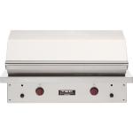 TEC Patio FR 44-Inch Built-In Infrared Propane Gas Grill W/ Red Knobs