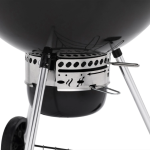 Weber Master Touch 26-Inch Charcoal Grill w/ Gourmet BBQ System Cooking Grate - Black - 1500064 - Image 7