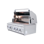 RCS Cutlass Pro 30 Inch Built-In Propane Grill w/ Ceramic Briquette Tray Flame Tamers -RON30BLP - Image 10