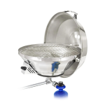 Magma Party Size Marine Kettle 3 Combination Stove & Gas Grill on Round Rail Mount - Image 2
