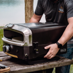 HALO Versa 16 Outdoor Gas Pizza Oven w/ Rotating Pizza Stone - HZ-1004-ANA - Image 10