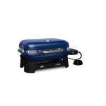 Weber Lumin Compact Portable 1560 Watt Electric Grill - Deep Ocean Blue - 91300901 - Image 2