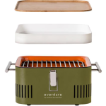 Everdure CUBE 17-Inch Portable Charcoal Grill - Khaki - HBCUBEKUS - Image 3